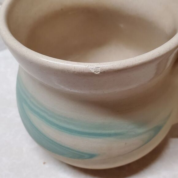 American Creations Pottery Color Swirl Cup Mug - Picture 8 of 8